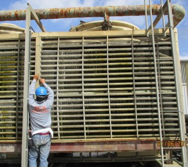 Cleaning For Cooling Tower at Plastic manufacturing