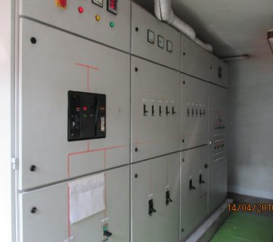 งานล้างตู้ไฟฟ้า MDB Panel ในโรงพิมพ์